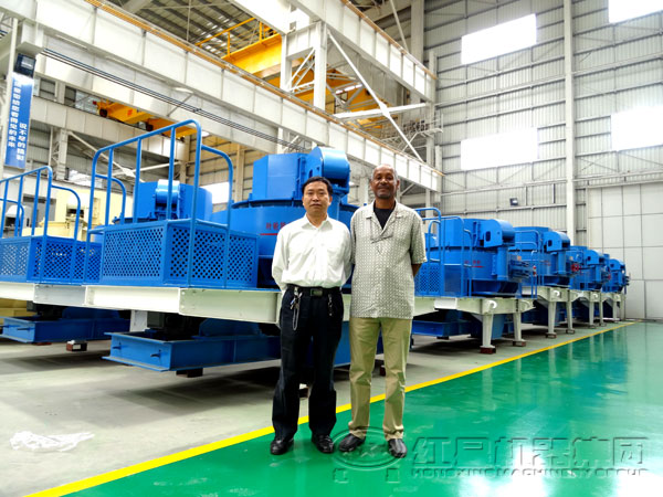 5X系列高效碎石整形機(jī)國際合作