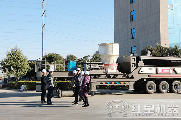 用戶來紅星廠區(qū)參觀