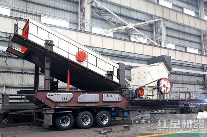 車載移動式破碎機車間加工