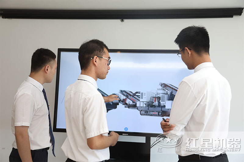 紅星技術(shù)研發(fā)人員緊張工作中