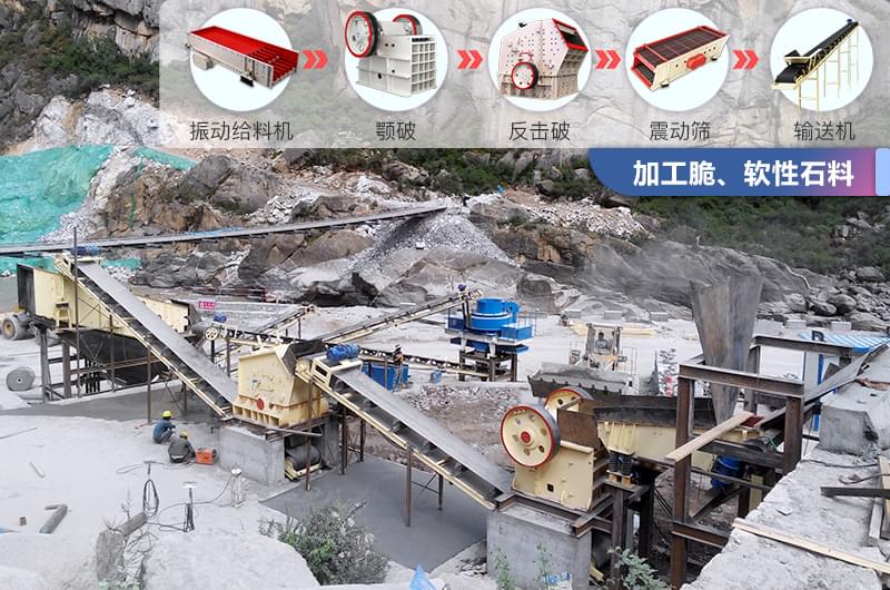破碎生產(chǎn)現(xiàn)場配置方案