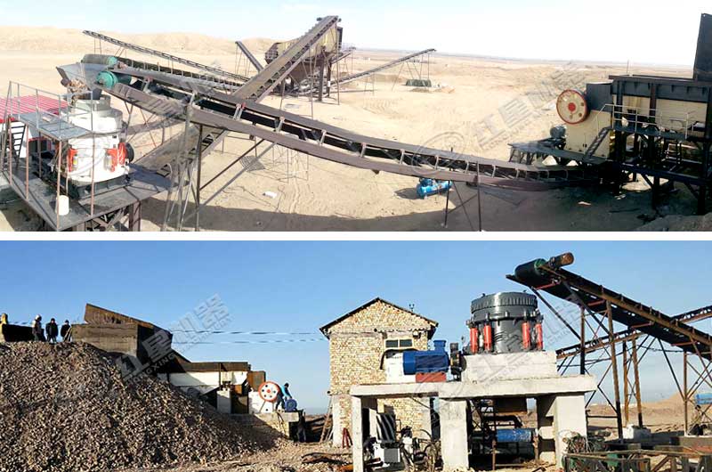 紅星用戶破碎生產(chǎn)現(xiàn)場(chǎng)