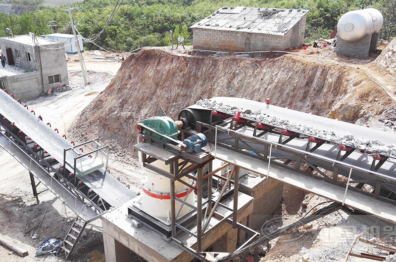 方案一碎石生產(chǎn)現(xiàn)場