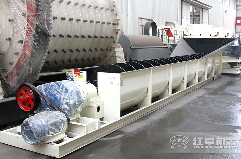 螺旋式洗砂機(jī)車間實拍