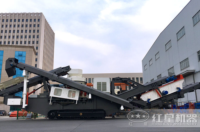 履帶式移動破碎站